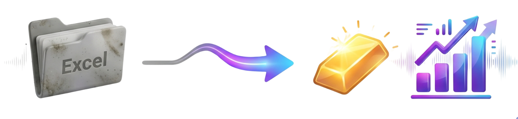 טיוב מאגרי לקוחות - מאקסל ישן לזהב